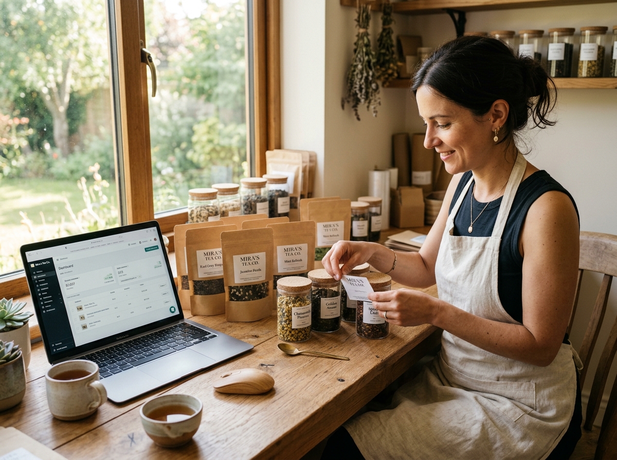 Người Kinh Doanh Online Trà Dưỡng Sinh